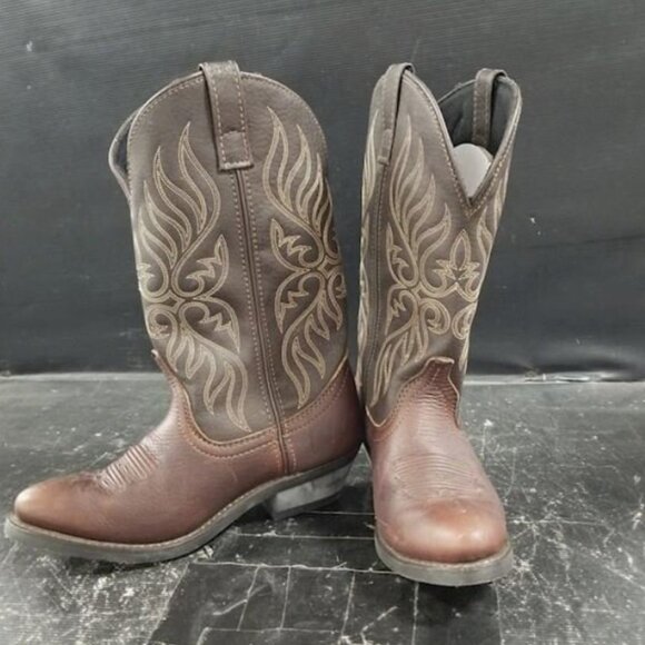 Laredo Womens Kelli 5752 Brown Embroidered Cowgirl Western Boot Size US 7W - Picture 2 of 10